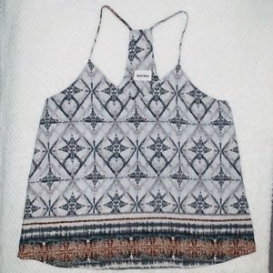 Grey spaghetti strap top